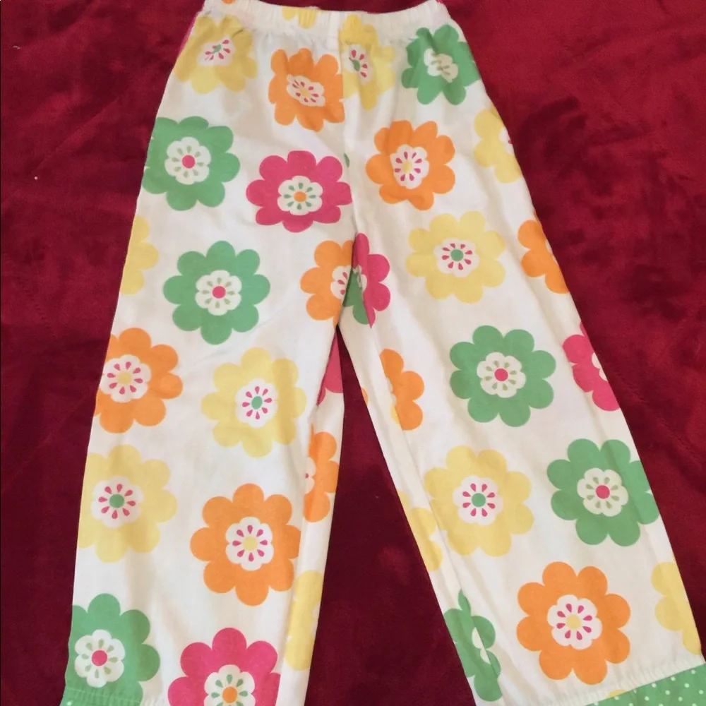 Carter’s Cotton Floral Print PJ Pants Size 6
